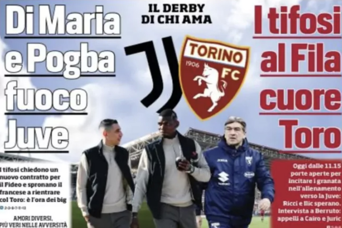 Rassegna stampa Juve: prime pagine quotidiani sportivi – 26 febbraio 2023 36 Ts
