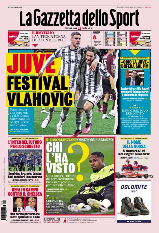 Rassegna stampa Juve: prime pagine quotidiani sportivi – 8 febbraio 2023 38 WhatsApp Image 2023 02 08 at 07.09.34