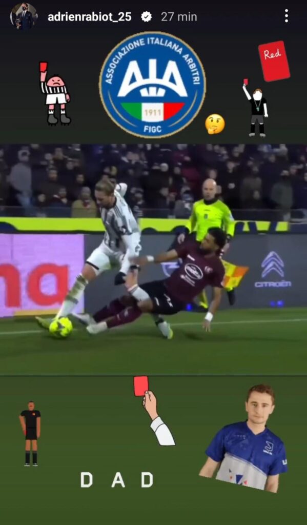 Rabiot "chiama" l'AIA: chiesto il rosso a Vilhena! La FOTO dell'intervento 37 WhatsApp Image 2023 02 08 at 12.25.10