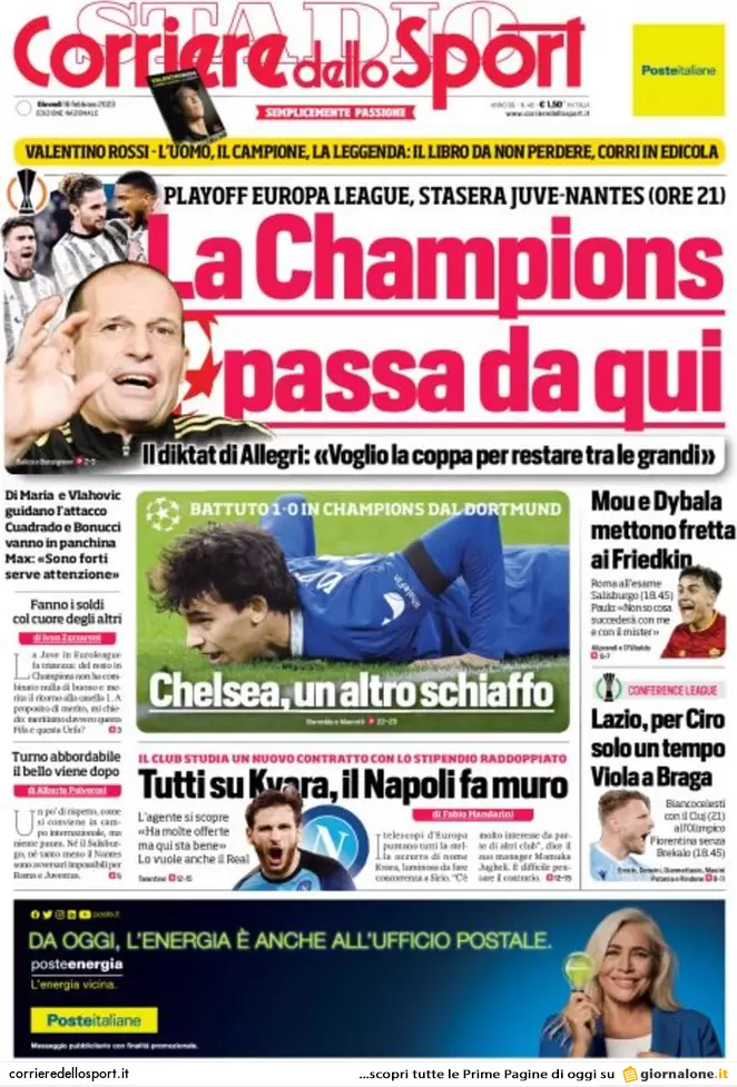 Rassegna stampa Juve: prime pagine quotidiani sportivi – 16 febbraio 2023 36 image 2