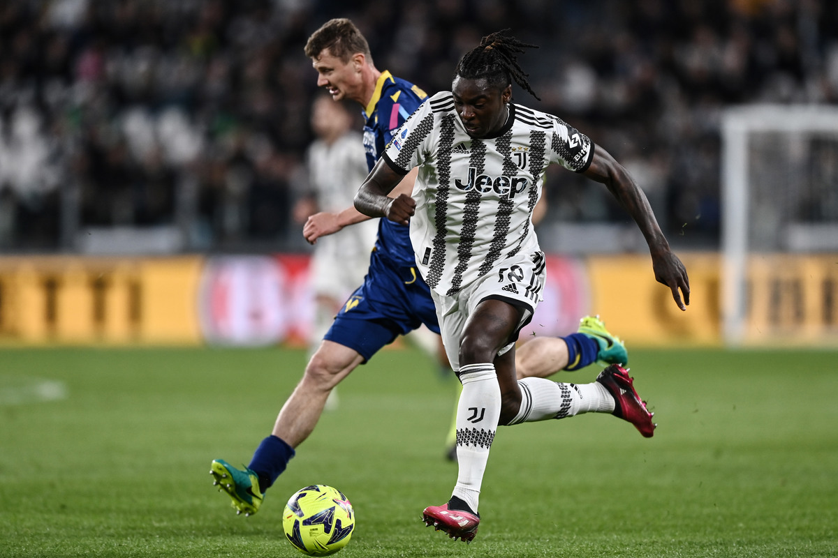 Juve Verona, la moviola dei giornali: «Giallo eccessivo, ma Kean salta la Lazio» 36 Kean