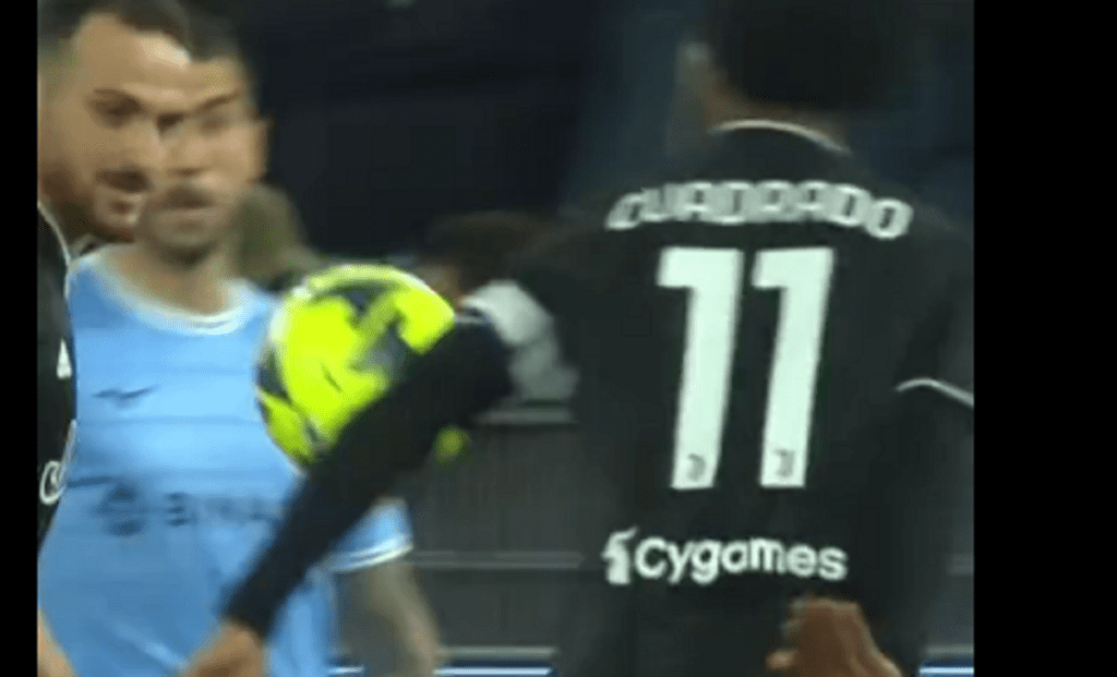Cuadrado lazio juve