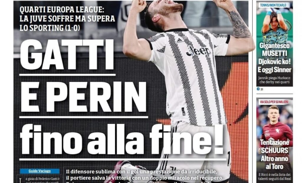 Tuttosport 14 aprile 2023 rid
