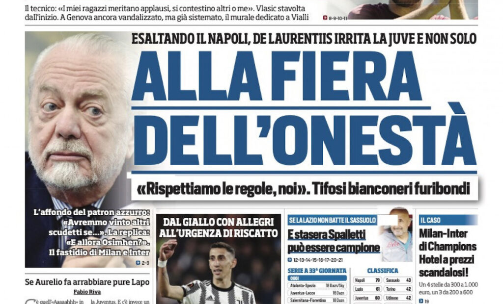 Tuttosport 3 maggio