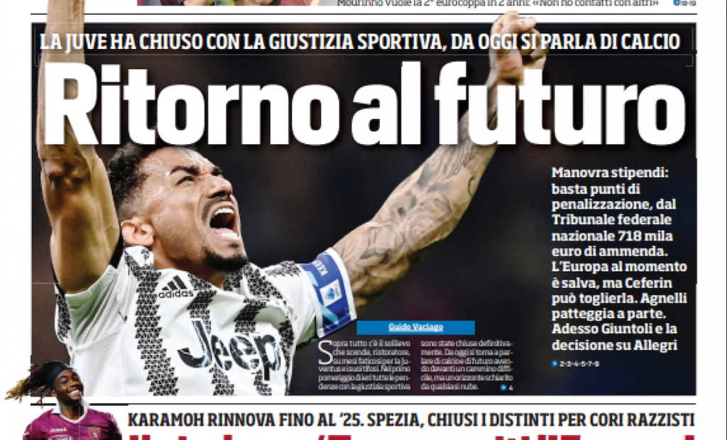 Tuttosport 31 maggio