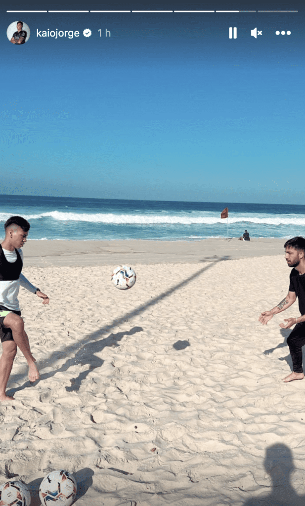 Kaio Jorge lavora per la Juve: prosegue così il suo recupero - FOTO 37 Screenshot 2023 06 12 alle 16.52.49 1