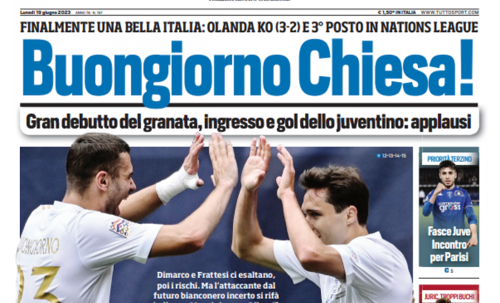 Tuttosport 18 giugno