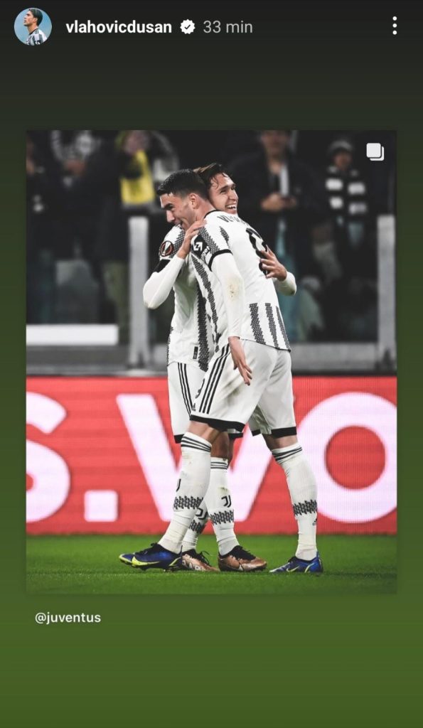 Vlahovic, indizio social per l'attaccante della Juventus - FOTO 37 vlahovic chiesa 1