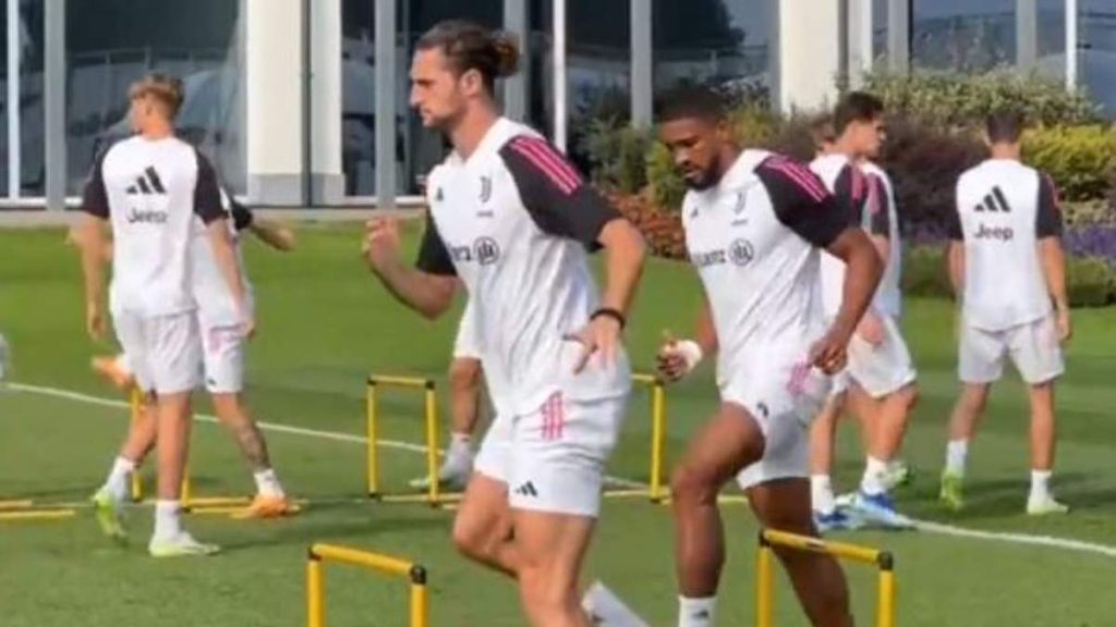 Allenamento juve