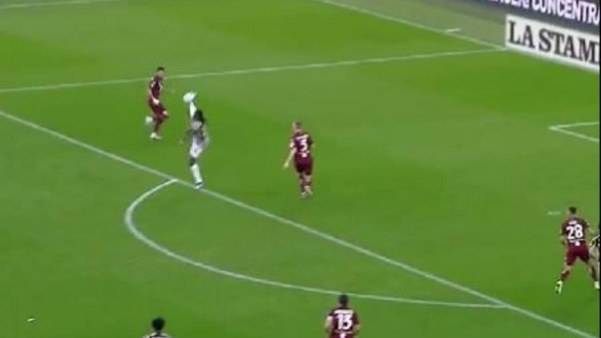 Kean Juve, lo stop nel Derby diventa virale: «Non provateci a casa» - VIDEO 36 Cattura 1 5