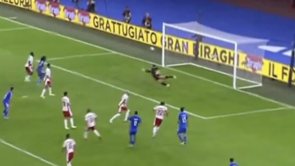 Gol Berardi Italia-Malta