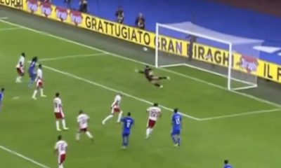 Gol Berardi Italia-Malta