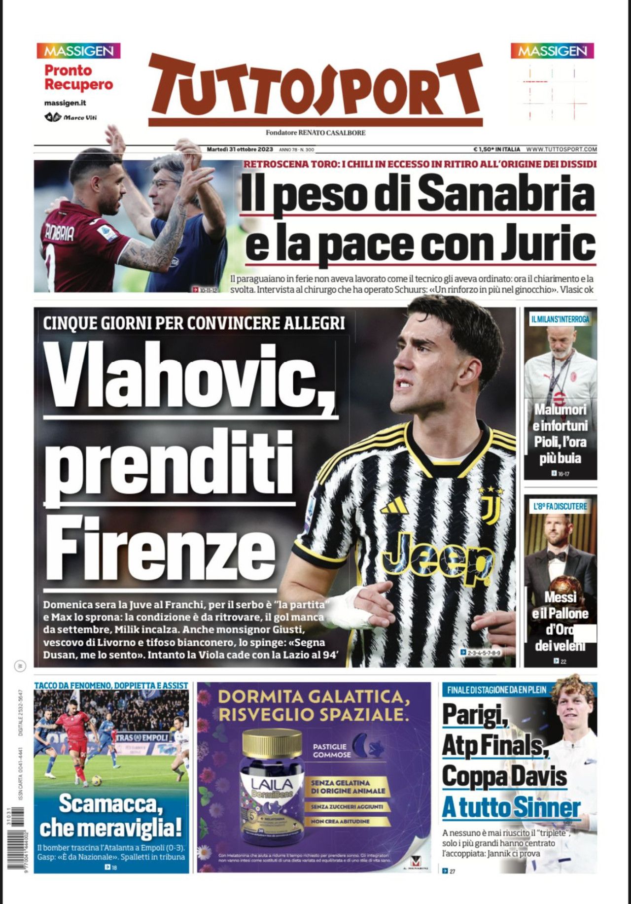 Rassegna stampa Juve: prime pagine quotidiani sportivi - 31 ottobre 2023 36 WhatsApp Image 2023 10 31 at 00.37.04