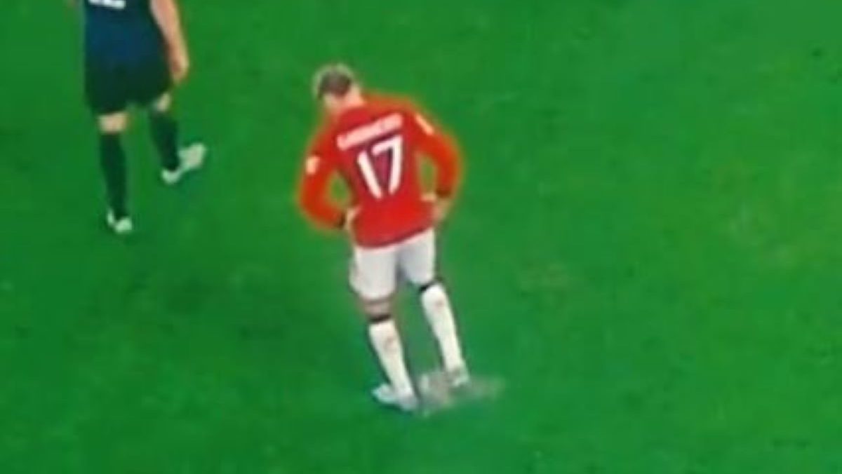 Garnacho come Maspero in Juve Torino: il gesto in Manchester United Copenaghen - VIDEO 36 garnacho come maspero e1698237285250