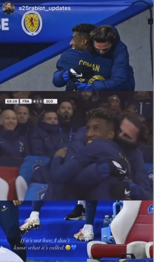 Rabiot abbracciato da Coman: Adrien esulta con l'ex Juve dopo il gol - FOTO 37 rabiot cojpg