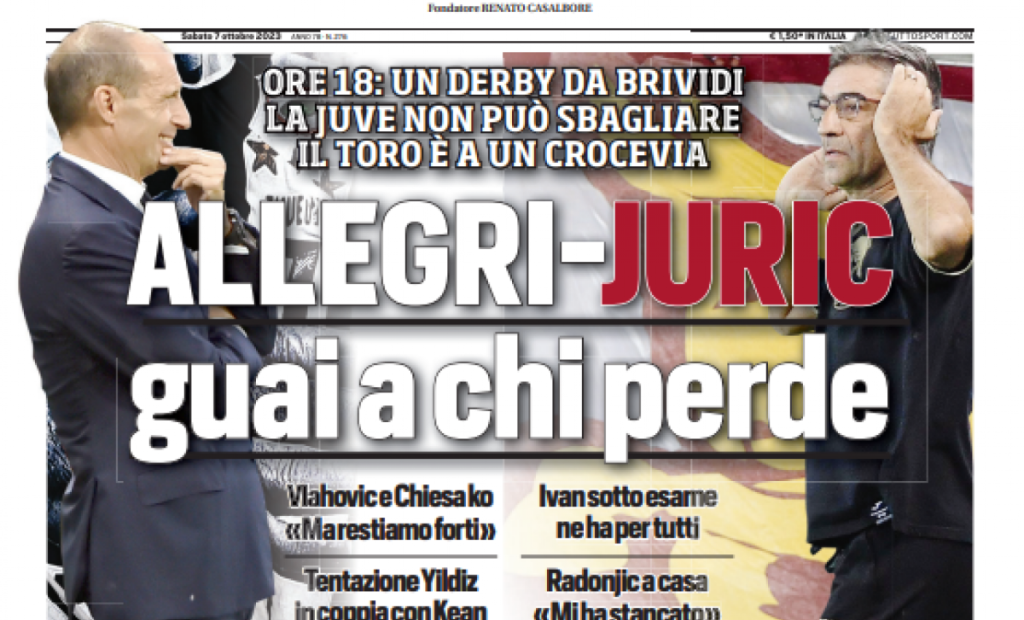 Tuttosport 6 ottobre 2023 rid
