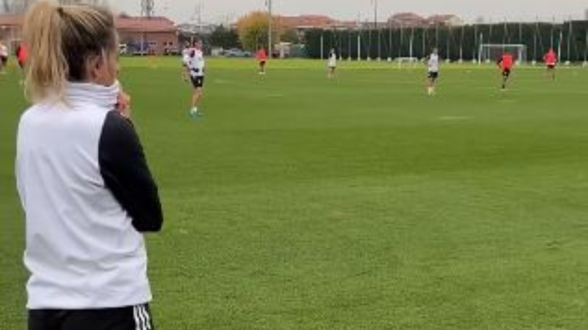 Rosucci Juventus Women: allenamento a parte ma sempre vicino alle compagne - VIDEO 36 Cattura 2