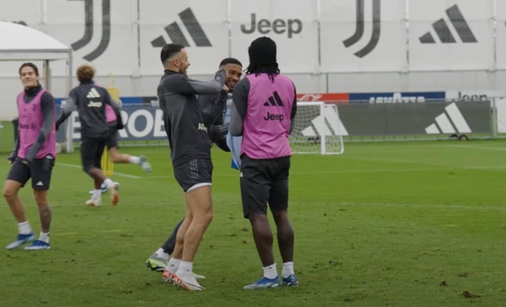 Allenamento juve