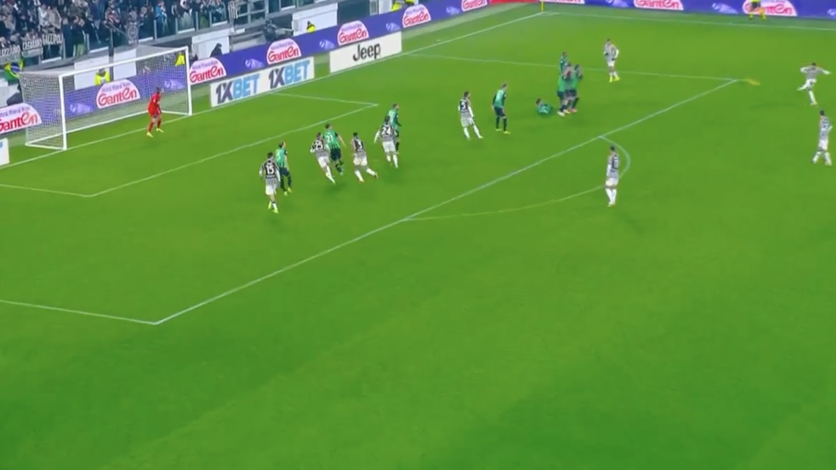 Doppietta Vlahovic, punizione da urlo e la Juve raddoppia: 2-0 - VIDEO 36 Doppietta Vlahovic