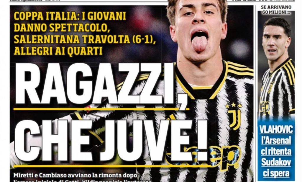 Tuttosport rassegna 5 gen 24 rid