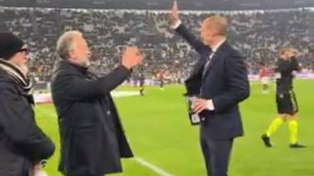 Allegri fa 405 panchine in bianconero: premiato da Ferrero prima di Juve-Udinese - VIDEO 36 allegri ferrero