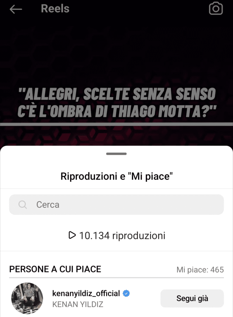 Bargiggia: «Scelte senza senso di Allegri, c'è Motta dietro?». E spunta il like di Yildiz! - FOTO 37 image 20