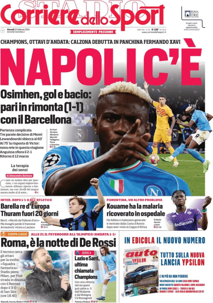 Rassegna stampa Juve: prime pagine quotidiani sportivi - 22 febbraio 3 image 32