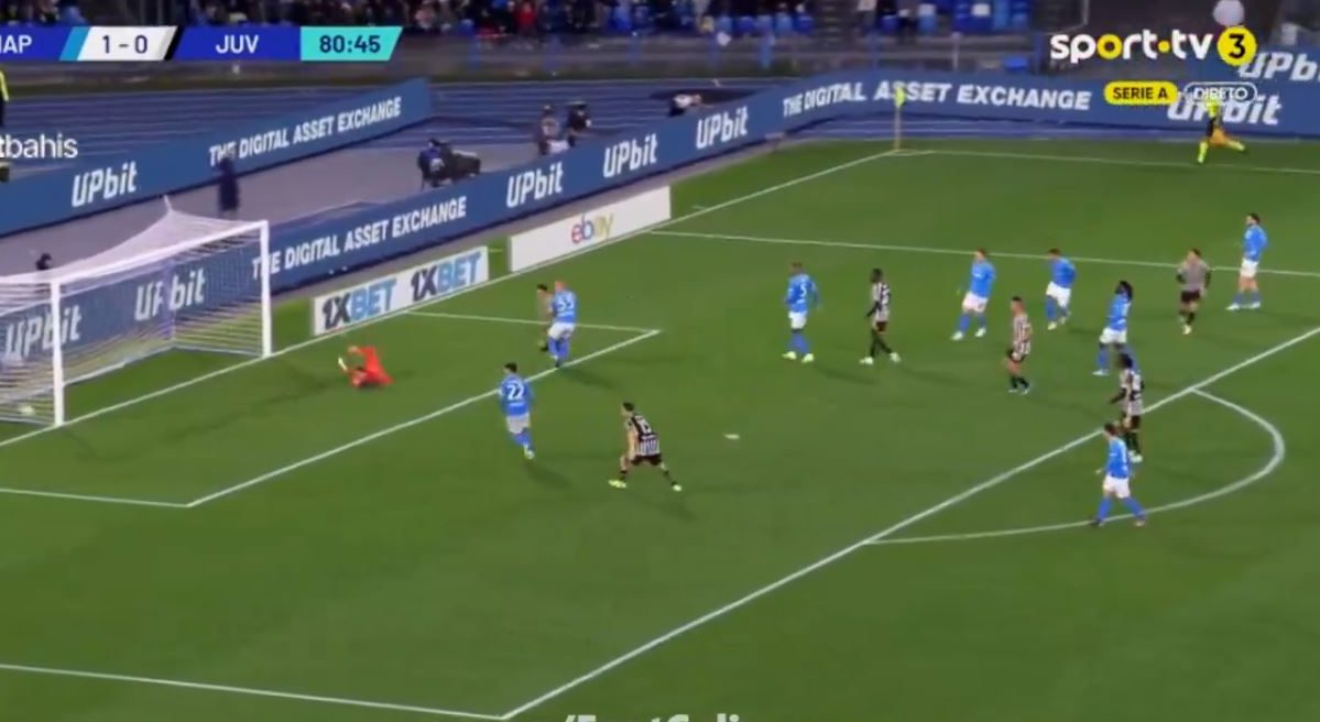 Gol Chiesa: Alcaraz inventa, l'attaccante non lascia scampo a Meret e fa l'1-1 - VIDEO 36 Gol Chiesa