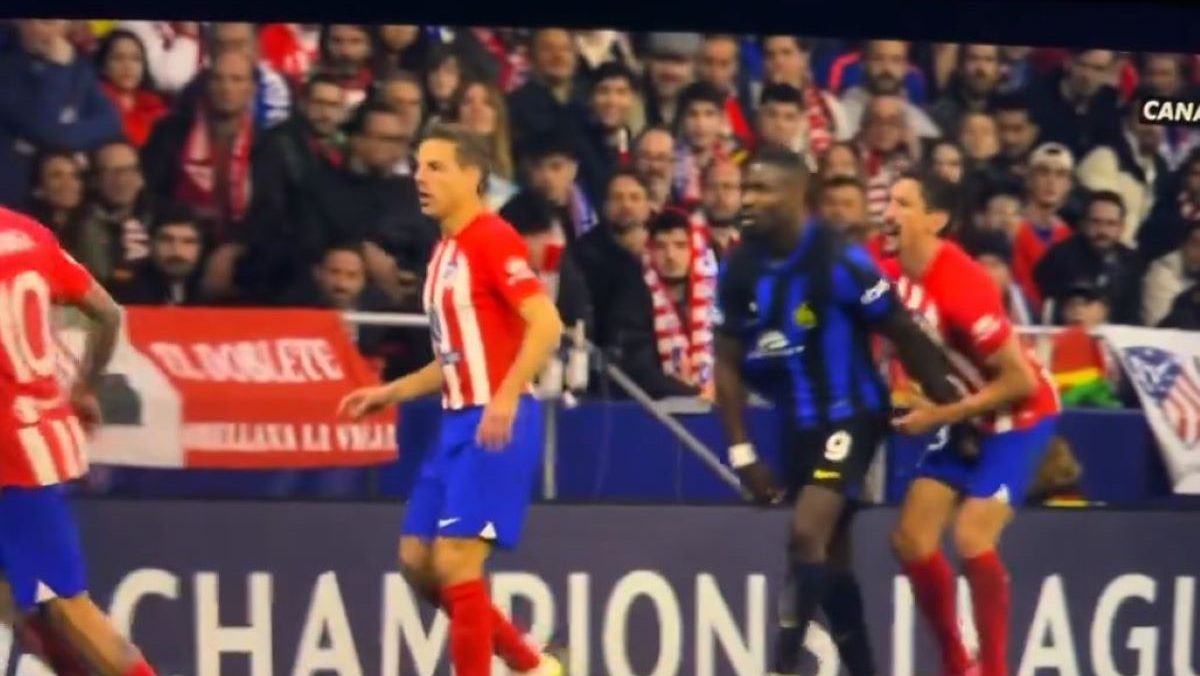 Thuram, colpo proibito a Savic: il gesto in Atletico Inter non viene punito - VIDEO 36 thuram savic