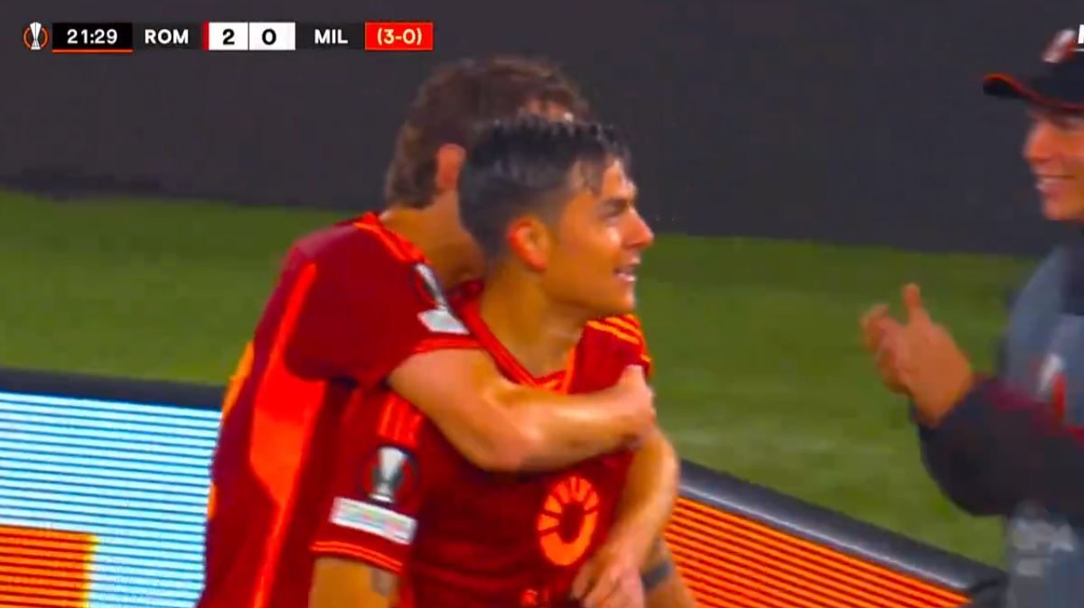 Dybala da urlo: gol da cineteca dell'ex Juve in Roma Milan - VIDEO 36 dybala roma milan