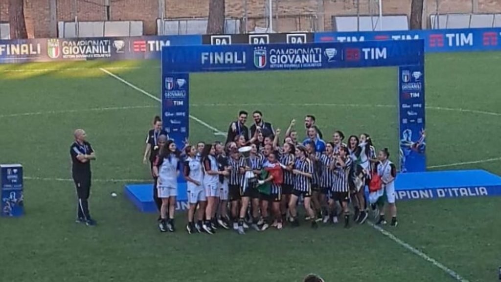 juventus women under 15 campione d'italia