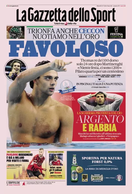 Rassegna stampa Juve: prime pagine quotidiani sportivi - 30 luglio 36 1000134551