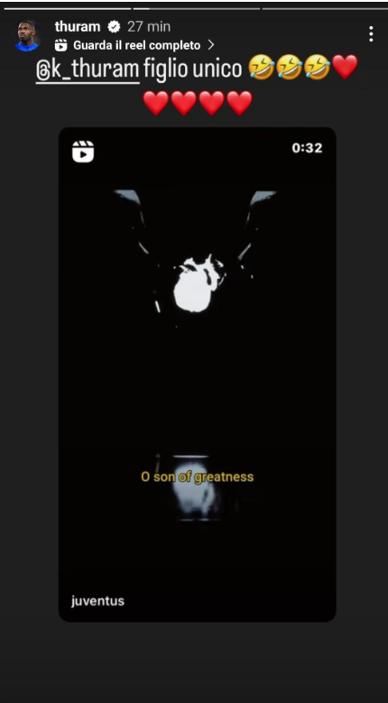 Khéphren Thuram Juve, spunta il commento di Marcus: la reazione del fratello - FOTO 38 Immagine 2024 07 10 184310