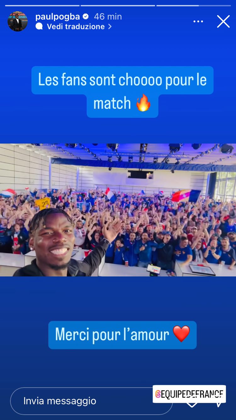 Pogba ACCLAMATO dai tifosi: quanti cori per lui! Cosa è successo - FOTO 36 WhatsApp Image 2024 07 01 at 16.06.55