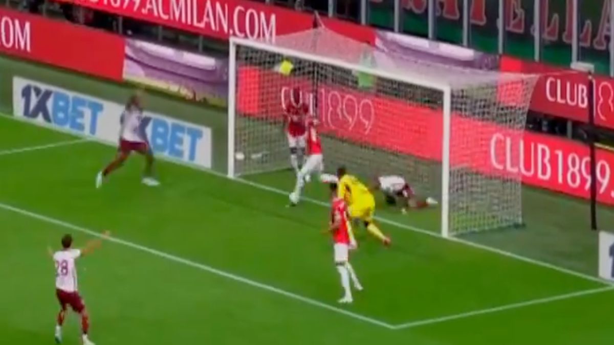 Milan Torino, la GLT NON FUNZIONA! Ci vuole il Var per certificare l'autogol di Thiaw 36 Autogol Thiaw
