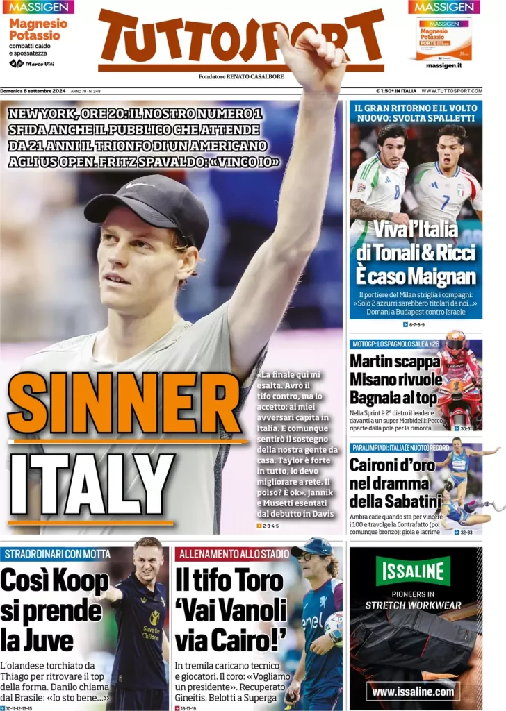 Rassegna stampa Juve: prime pagine quotidiani sportivi - 8 settembre 37 1000258127
