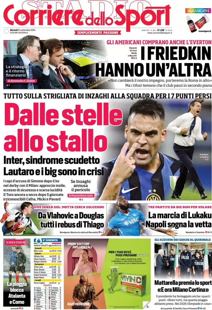 Rassegna stampa Juve: prime pagine quotidiani sportivi - 24 settembre 37 IMG 7816