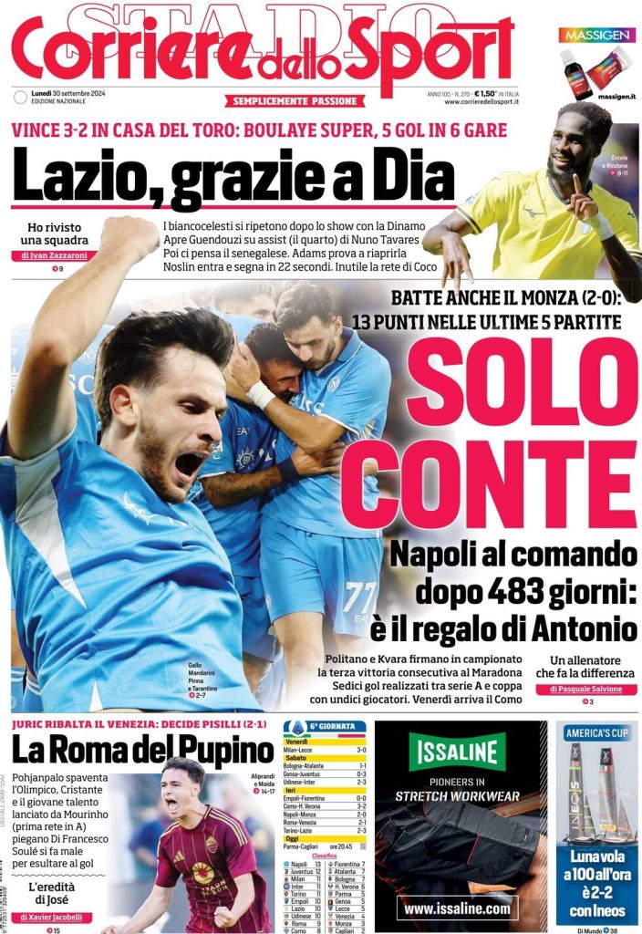 Rassegna stampa Juve: prime pagine quotidiani sportivi - 30 settembre 37 IMG 7975