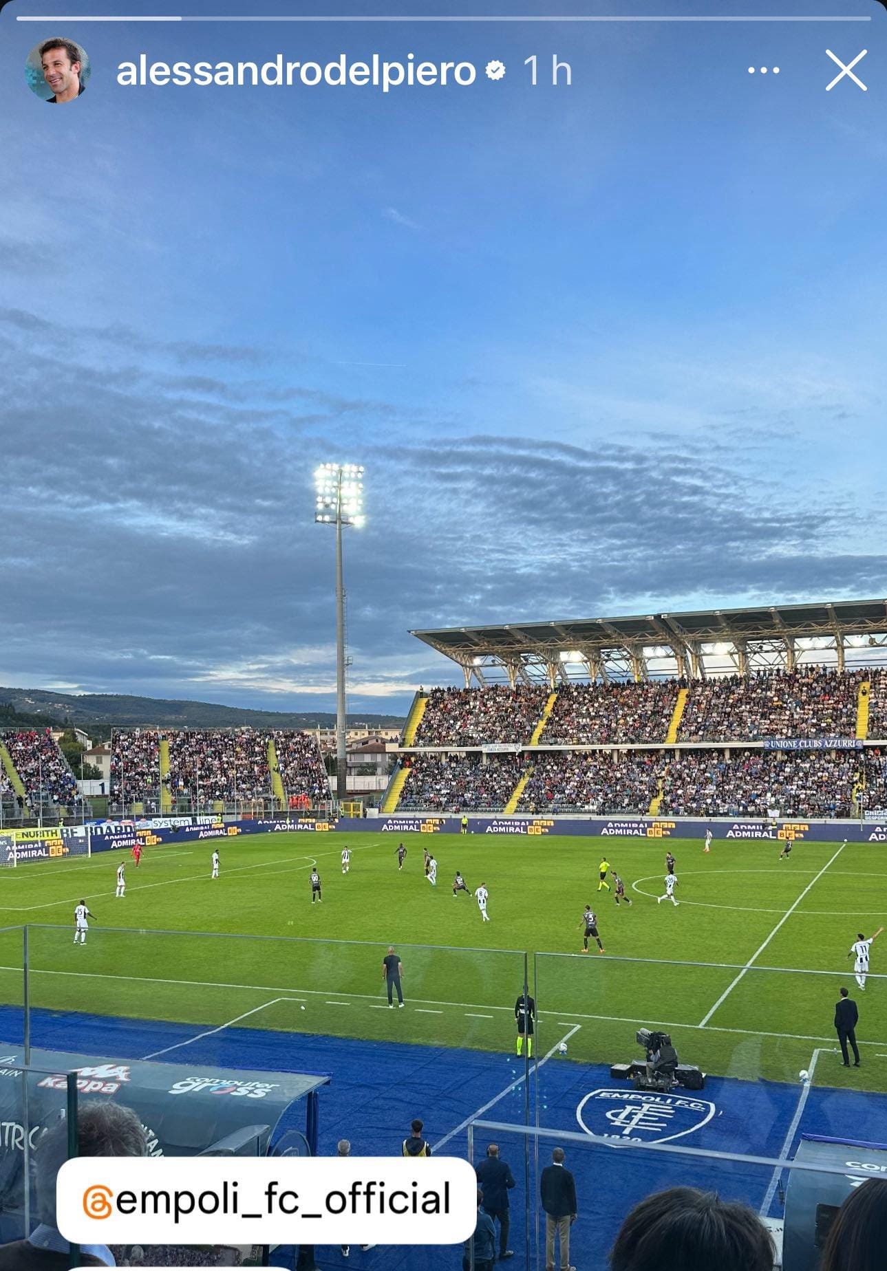 Empoli Juve, che SORPRESA sugli spalti del Castellani! PRESENTE un grande ex bianconero - FOTO 36 WhatsApp Image 2024 09 14 at 20.23.16