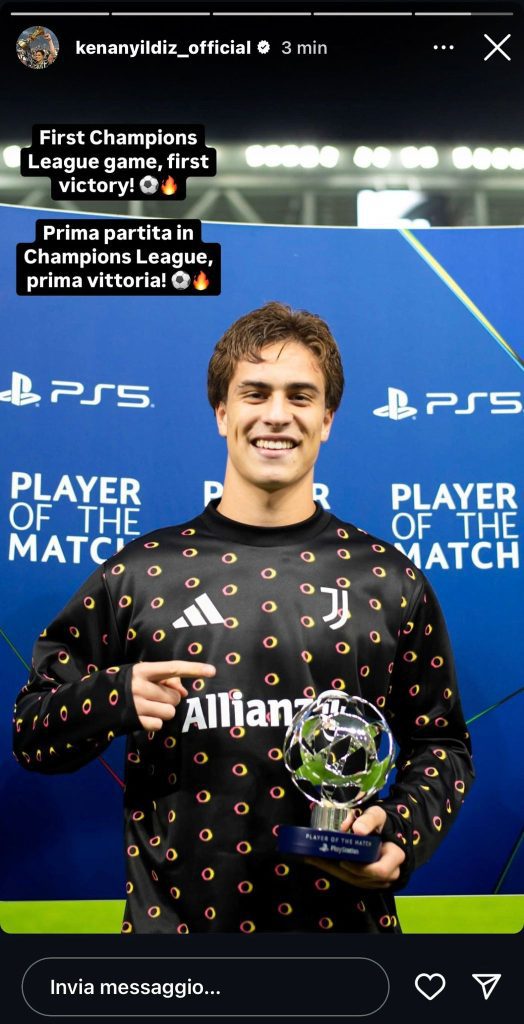 Yildiz ha vissuto una serata INDIMENTICABILE: il MESSAGGIO dopo Juve Psv lo CONFERMA - FOTO 37 WhatsApp Image 2024 09 17 at 23.48.47