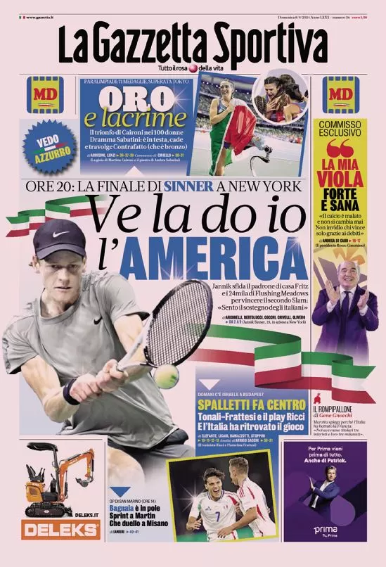 Rassegna stampa Juve: prime pagine quotidiani sportivi - 8 settembre 36 image 14