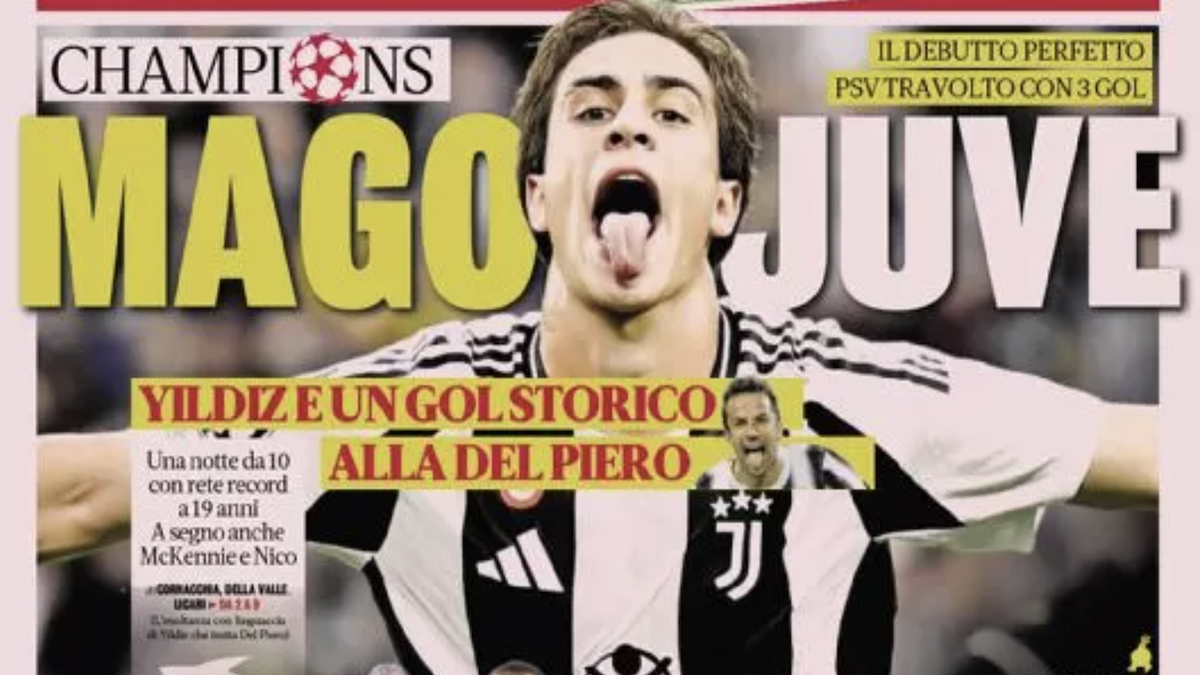 Rassegna stampa Juve: prime pagine quotidiani sportivi - 18 settembre 36 Rassegna