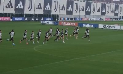 Allenamento Juve Continassa