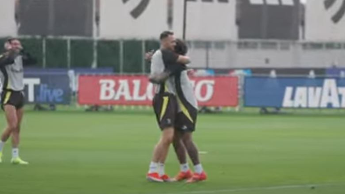 Allenamento Juve, clima sereno alla Continassa in vista dello Stoccarda: i retroscena della vigilia di Champions - VIDEO 36 allenamento juve