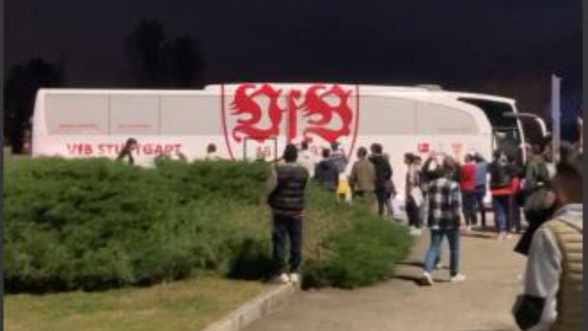 Juve Stoccarda: i pullman delle squadre sono all’Allianz Stadium. FOTO e VIDEO del pre-partita 36 pullman stoccarda