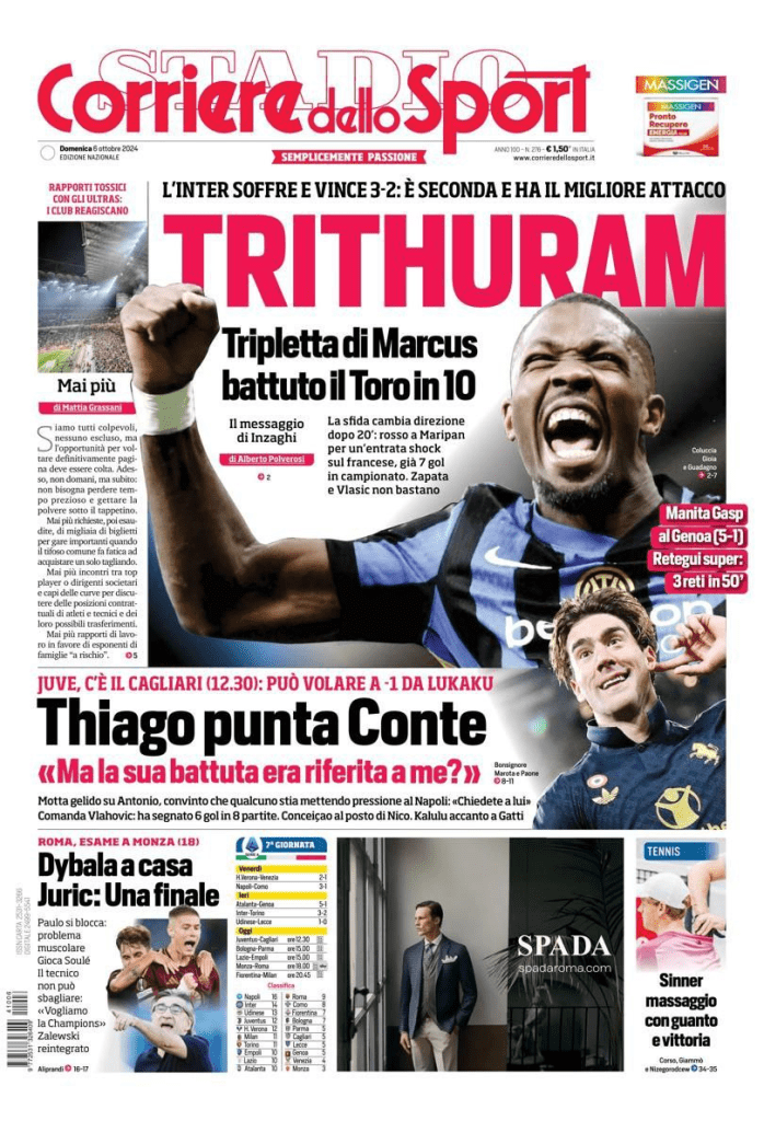 Rassegna stampa Juve: prime pagine quotidiani sportivi - 6 ottobre 38 image 5