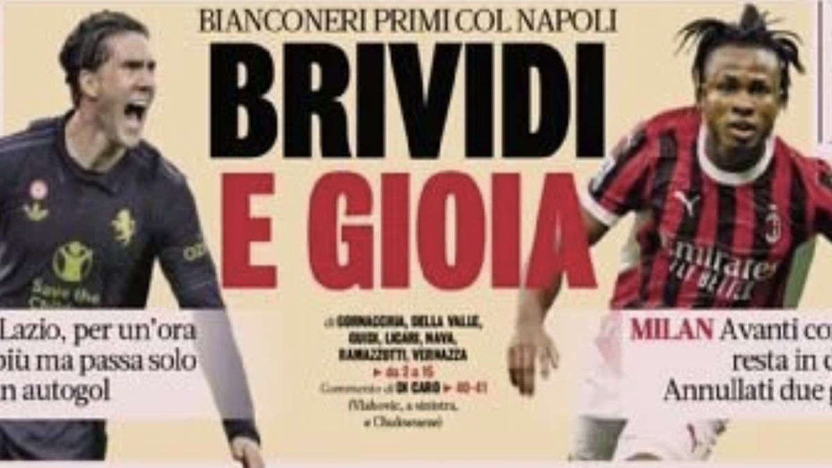 Rassegna stampa Juve: prime pagine quotidiani sportivi - 20 ottobre 36 rassegna stampa