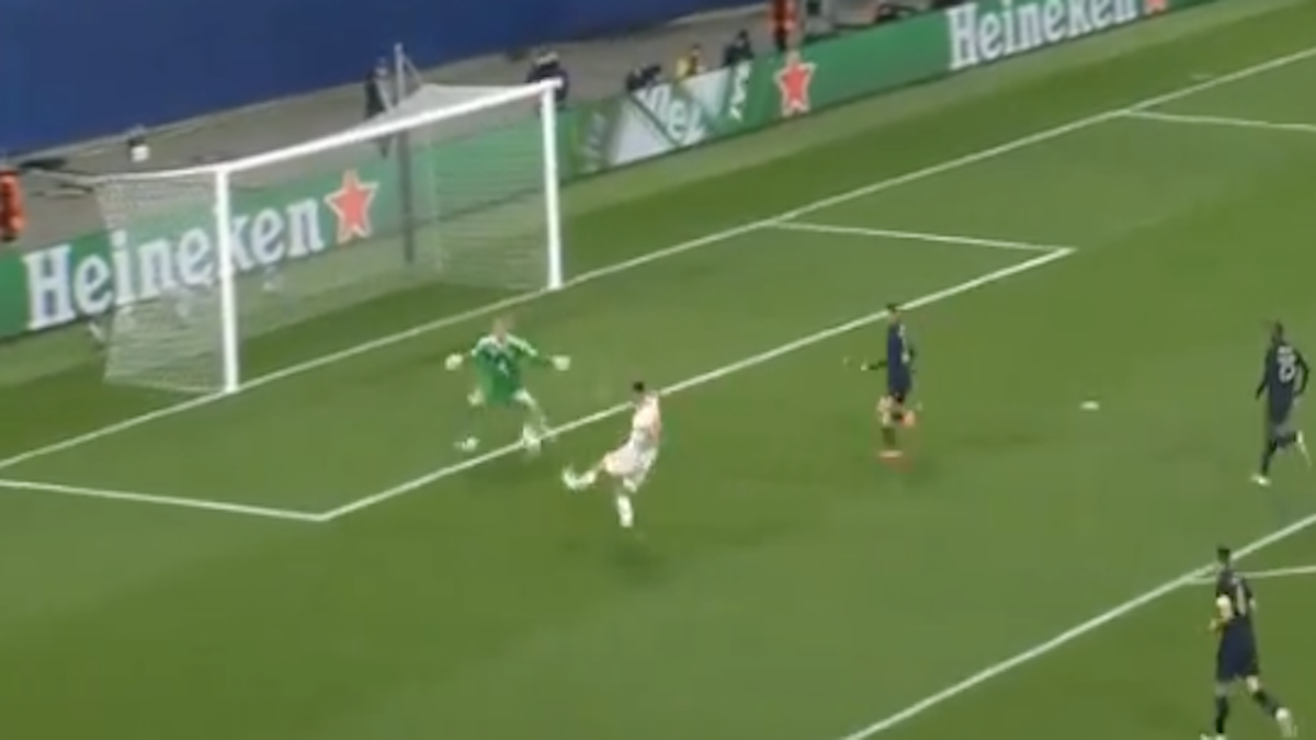 Gol Sesko, l'obiettivo di mercato SBLOCCA Lipsia Juve: aggancio e BORDATA di mancino per l'1-0 - VIDEO 36 Sesko