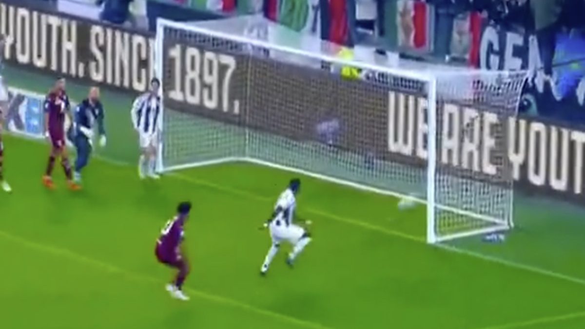 Gol Weah, azione straordinaria di Cambiaso e l'americano insacca a porta vuota: 1-0 - VIDEO 36 Gol Weah