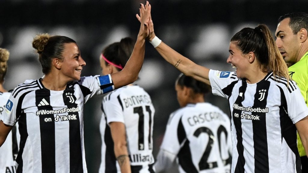Juventus Women, l’ex Caruso scrive a Cantore: FOTO